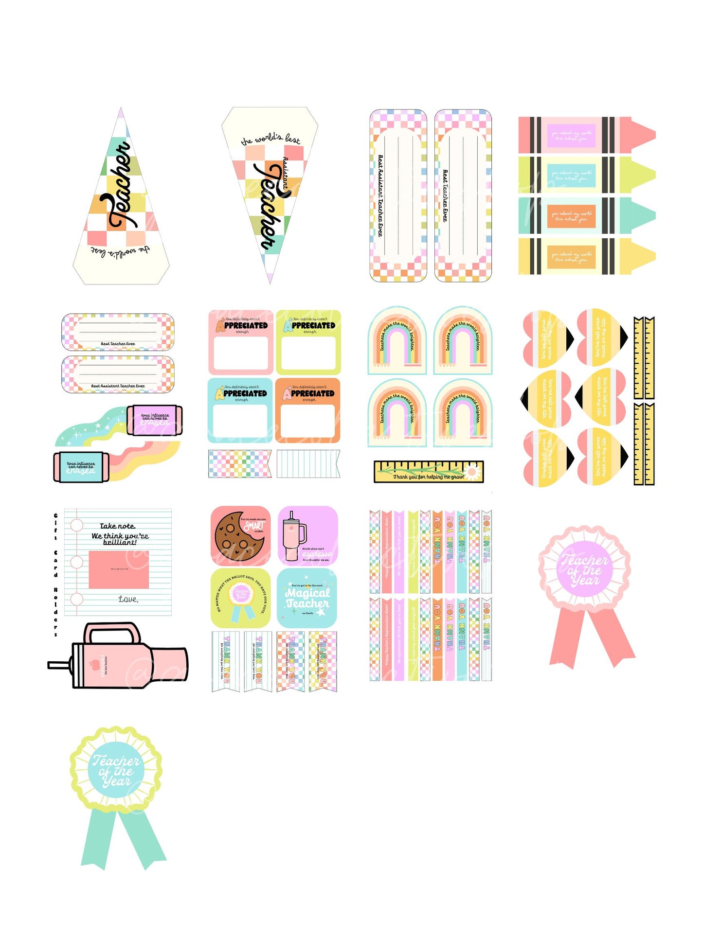 Teacher's Appreciation 23 | Activity Set