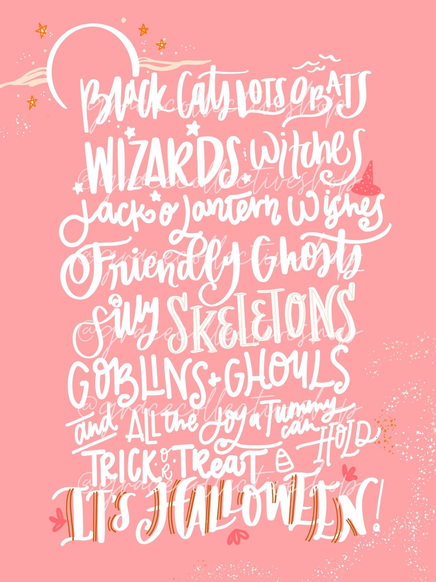 It's Halloween (Multiple Colorways) | Art Print