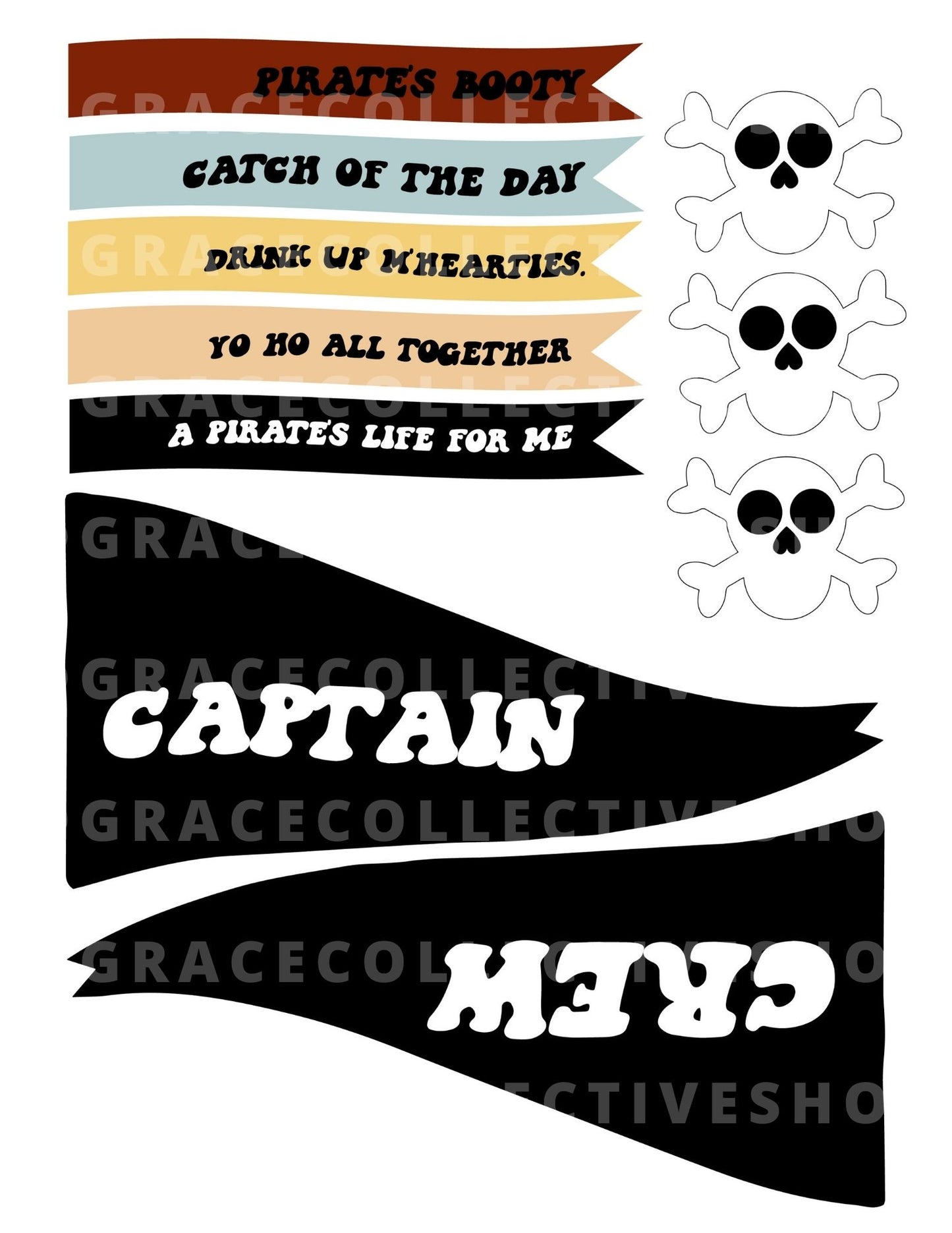 Pirate's Life (Neutral) | Party Set