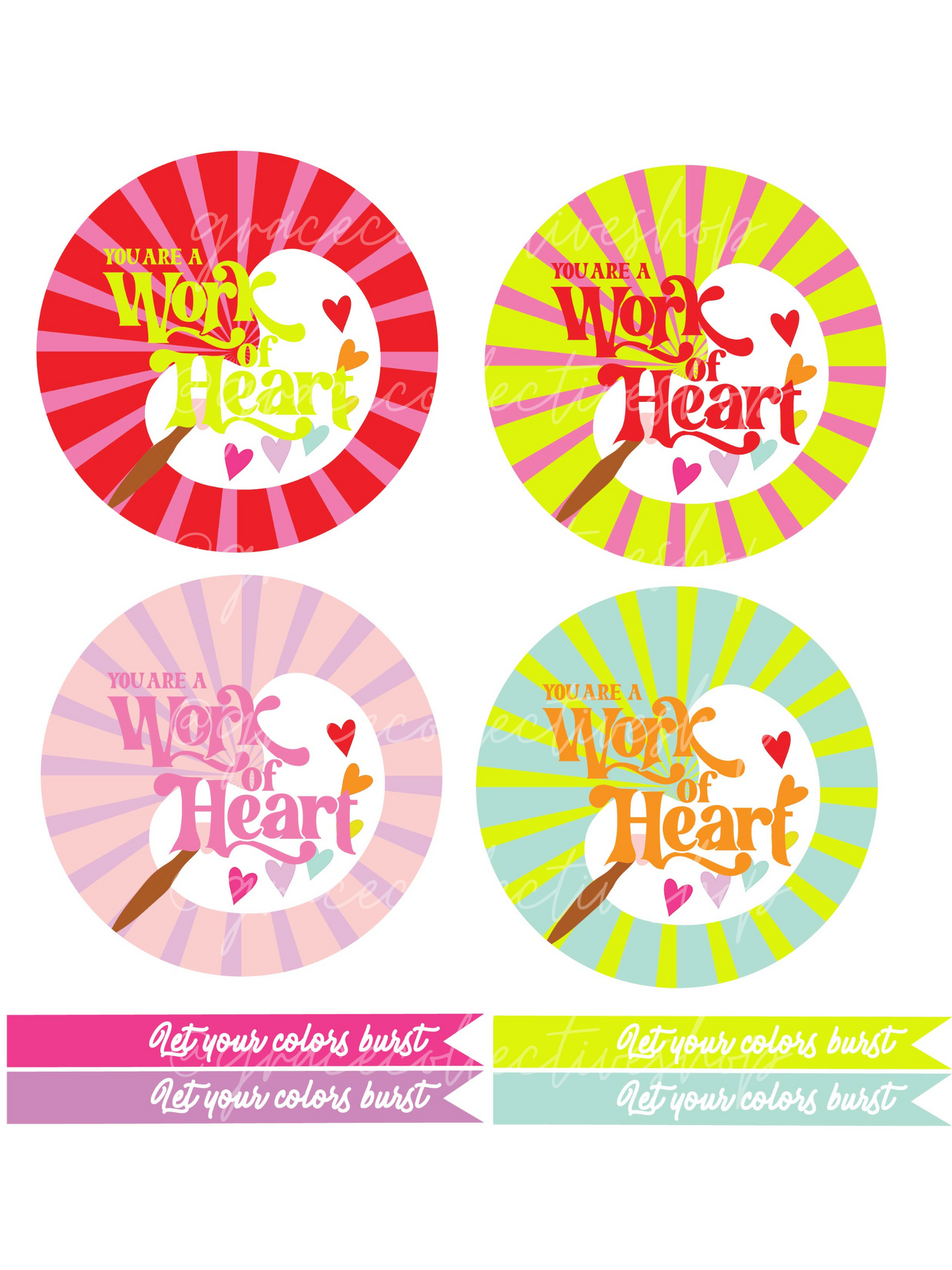 Heart Deco | Printable Set