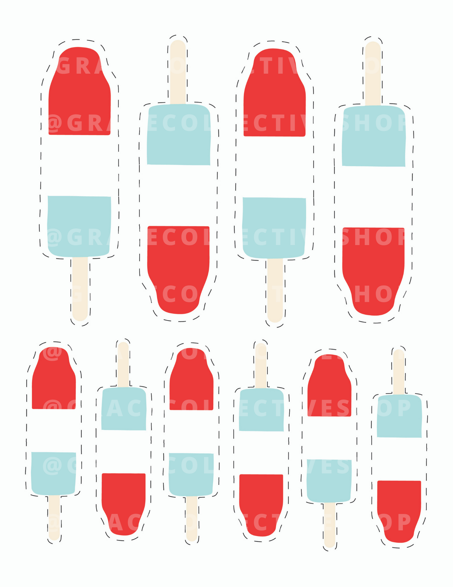 America, I Love You | Fourth of July Printable Party Set