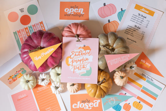Enchanted Pumpkin Patch | Printable Activity Set