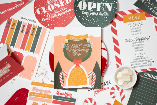 North Pole Confectionary | Printable Activity Set