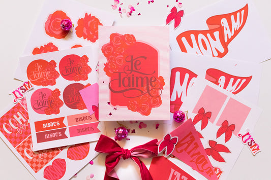 Mon Ami | Valentine's Day Printable Set