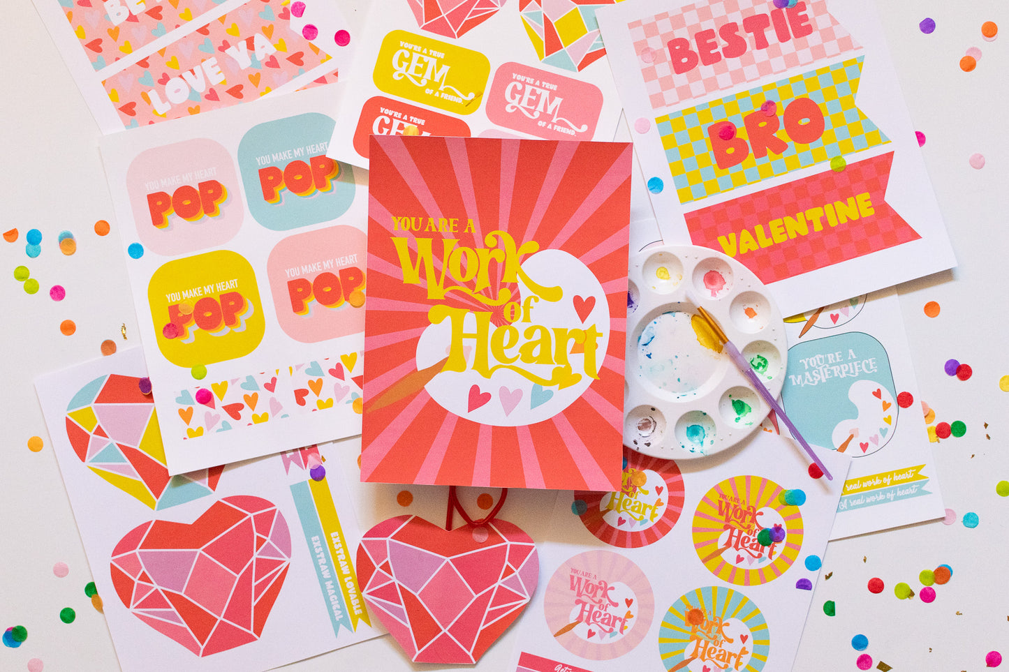 Heart Deco | Printable Set