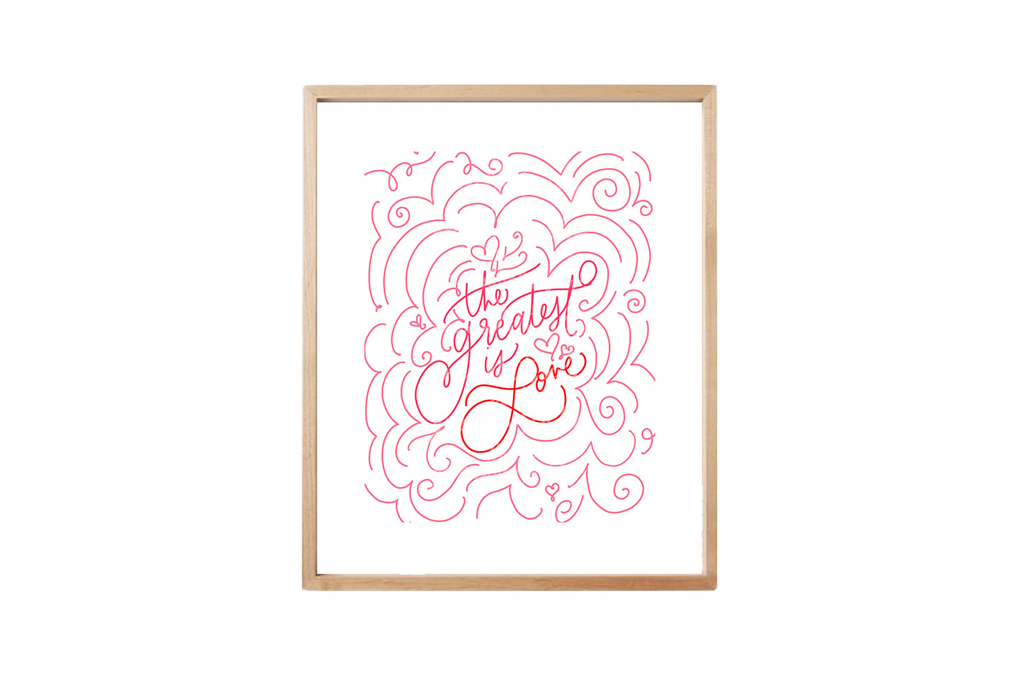 The Greatest is Love | Printable Art