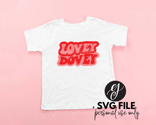 Lovey Dovey | SVG file (personal use only)