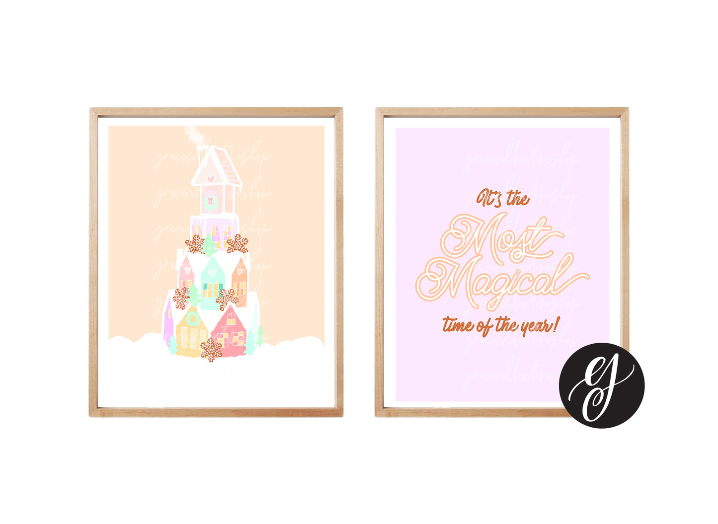 Pastel Gingerhouse Set | Activity Set