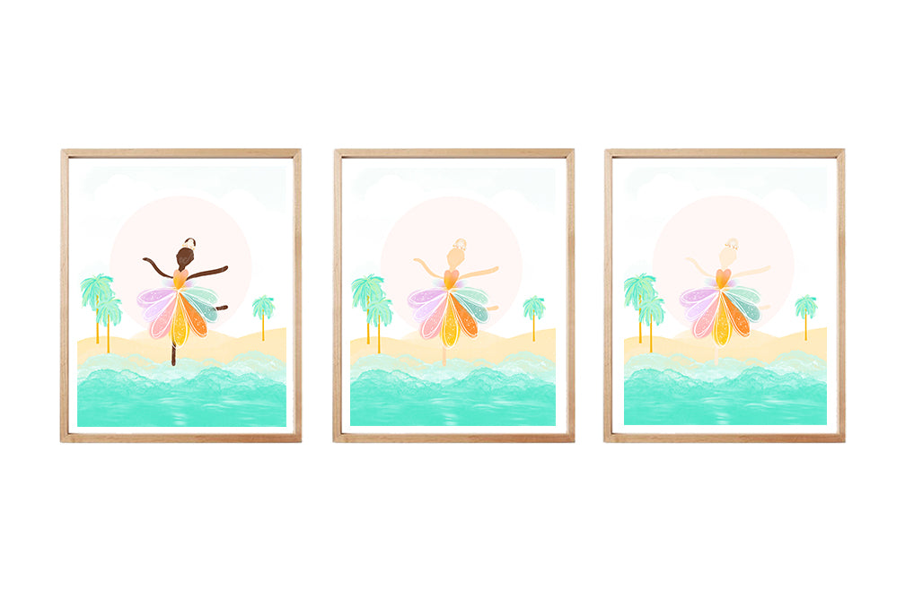 Concha de bailarina del sol | Arte imprimible