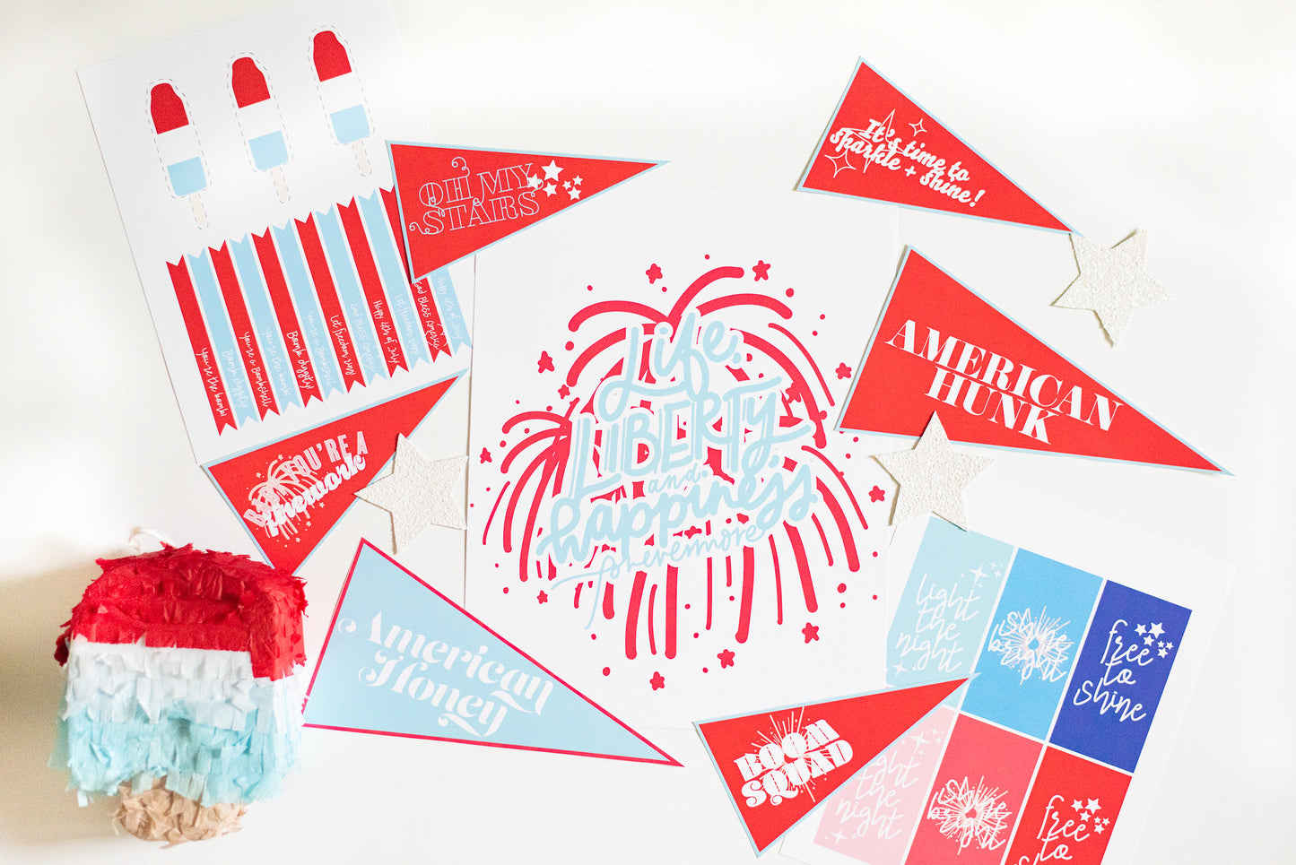 Independence Day | Printable Party Set