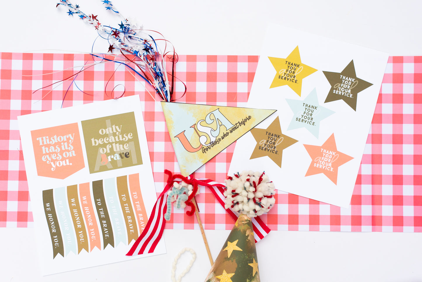 Memorial Day | Printable Activity Set