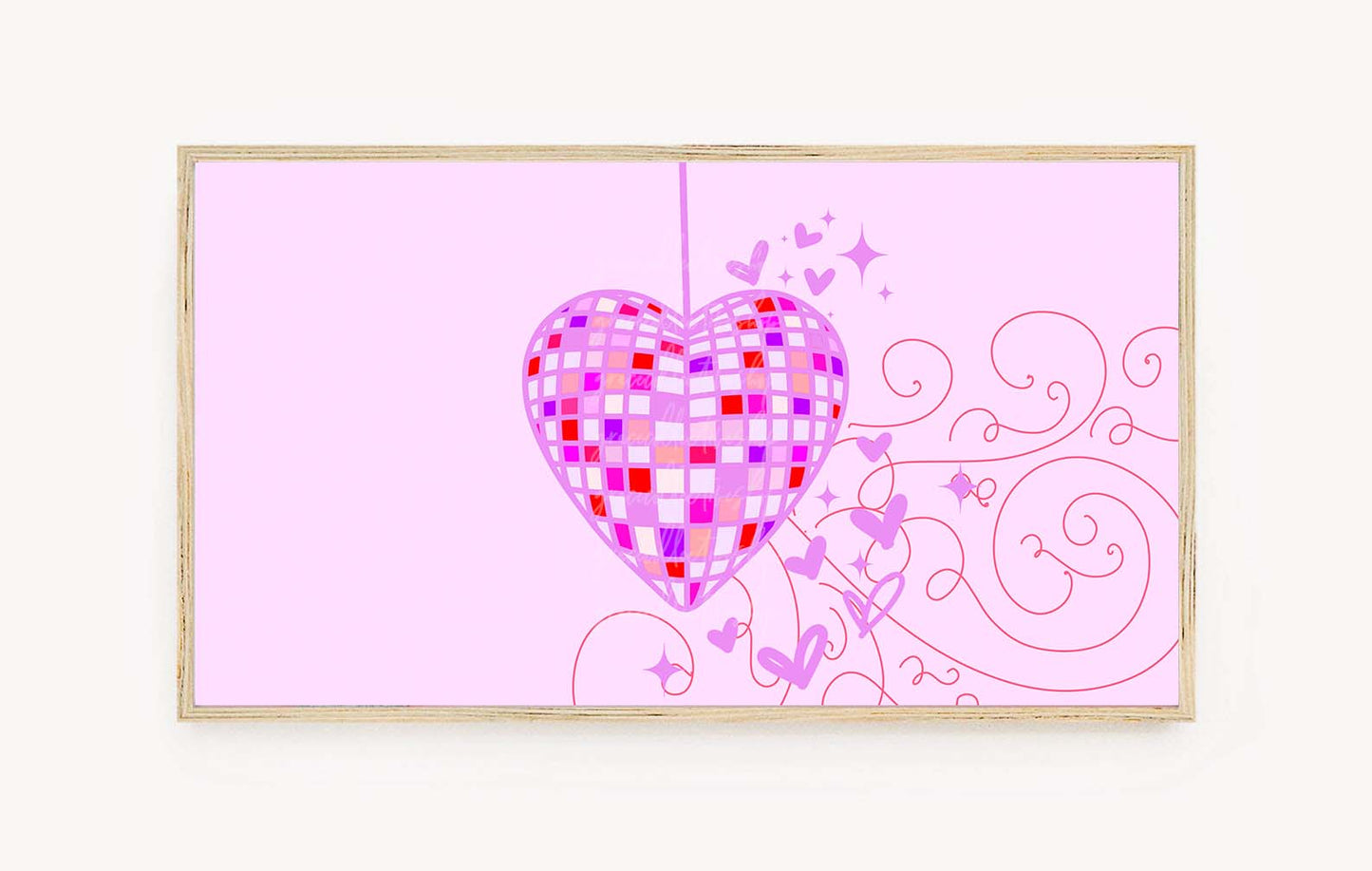Heart Disco | Frame TV Art