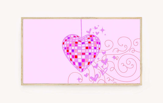 Heart Disco | Frame TV Art
