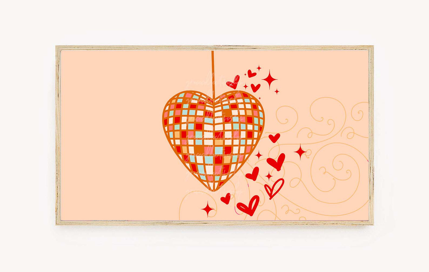 Heart Disco | Frame TV Art