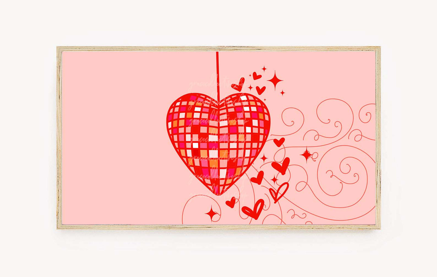Heart Disco | Frame TV Art