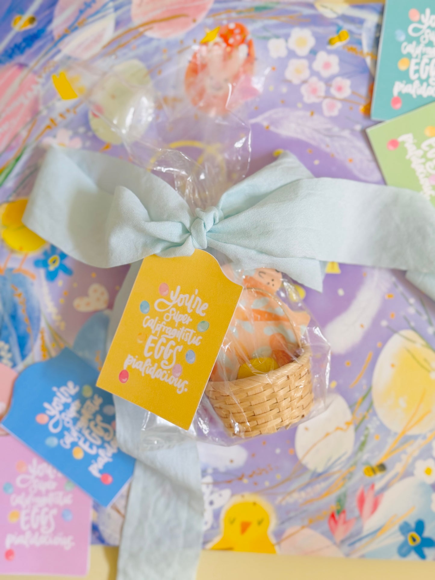 SupercalifragilisticEGGS Easter Gift Tag | Printable Page