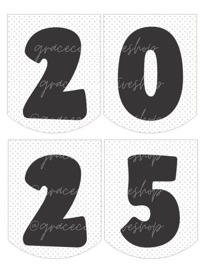 New Years 2025 | Printable Party Set