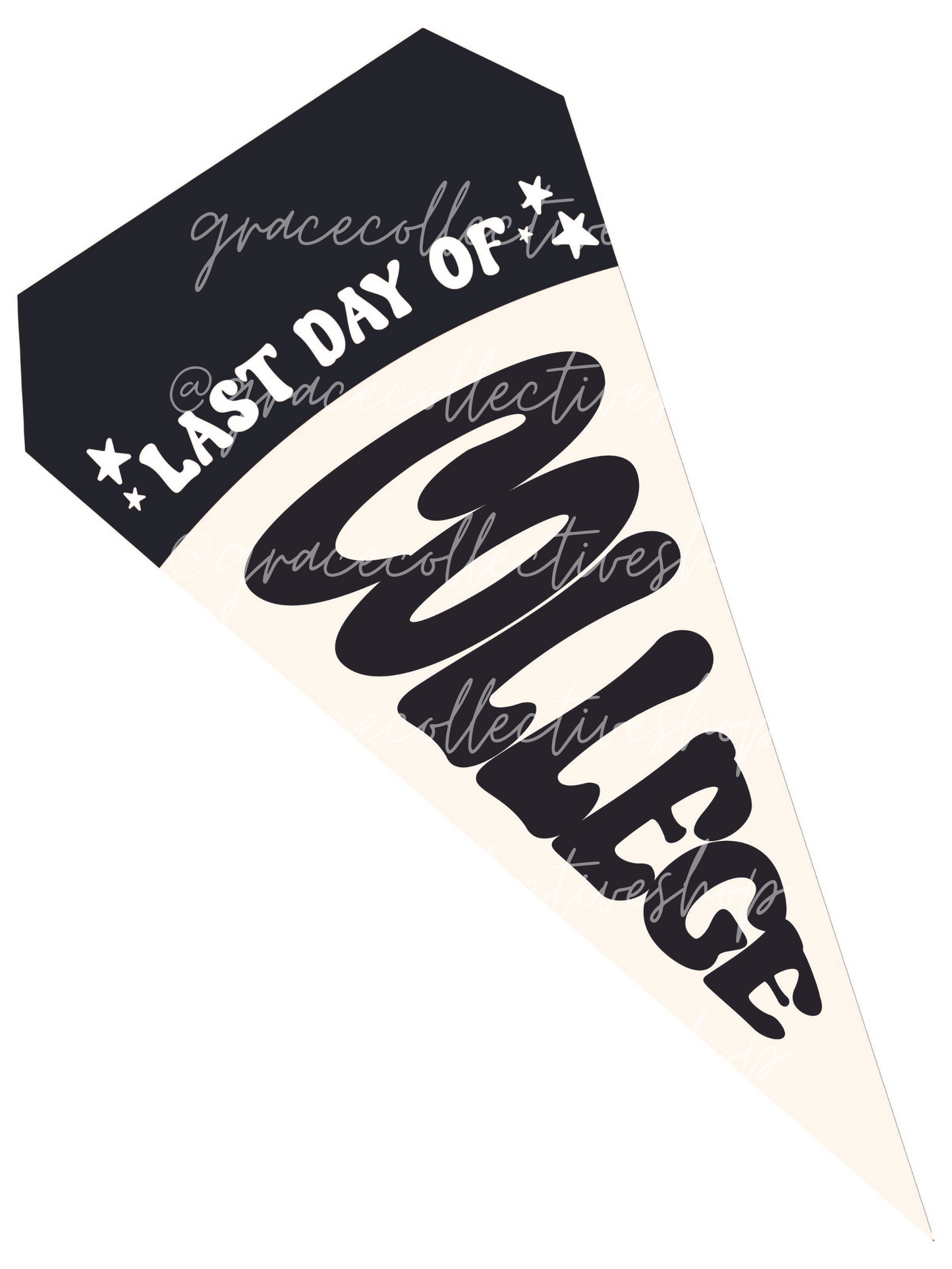 Last Day of School Classic | Pennant Printable Set