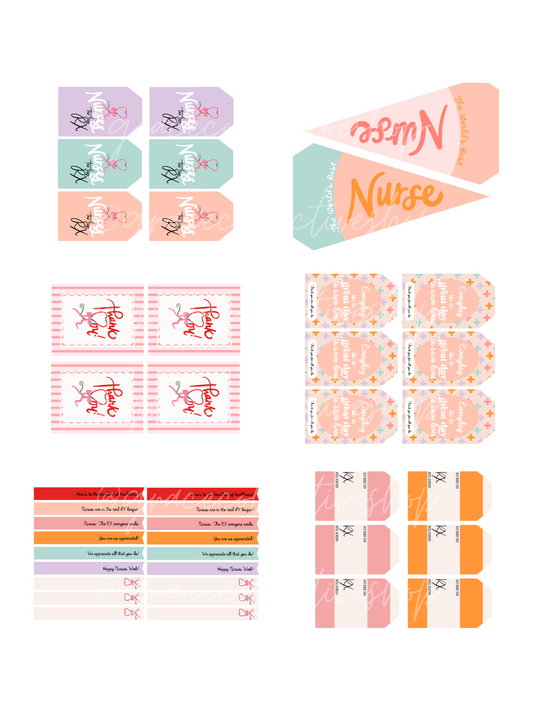 Nurse Appreciation | Printable Set