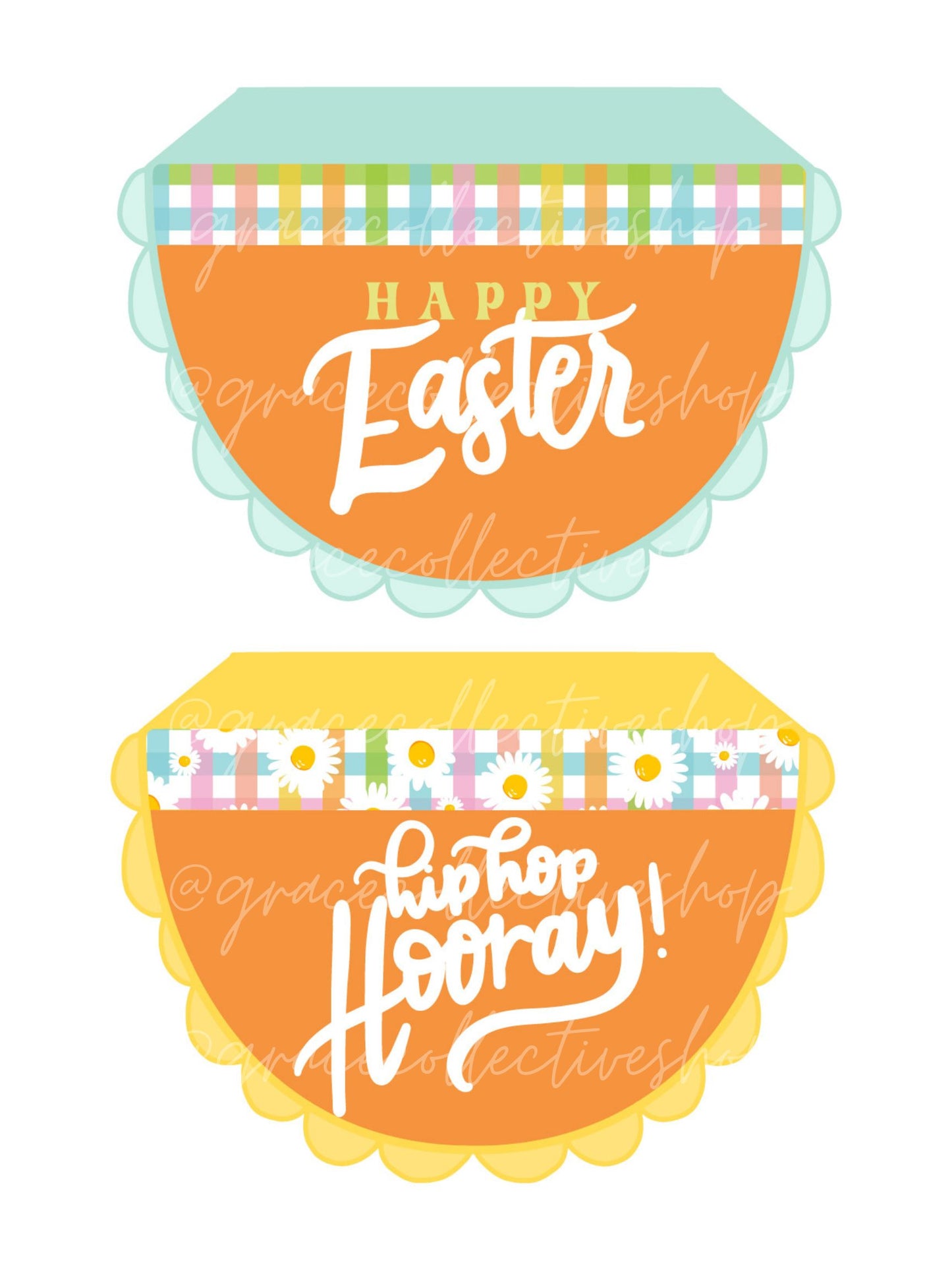 Easter Tags + Flags 24| Printable Set
