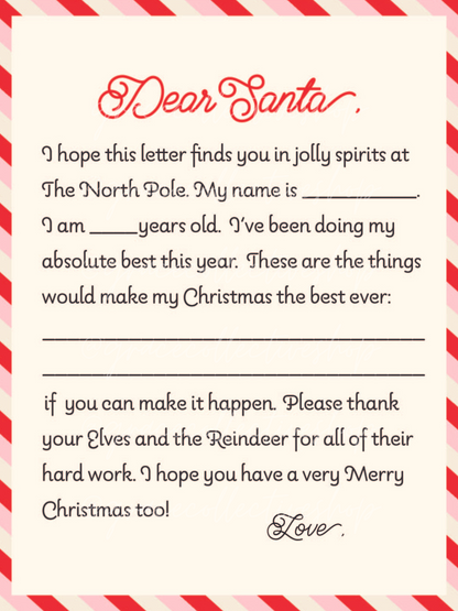 Must Be Santa | Printable Activity Set