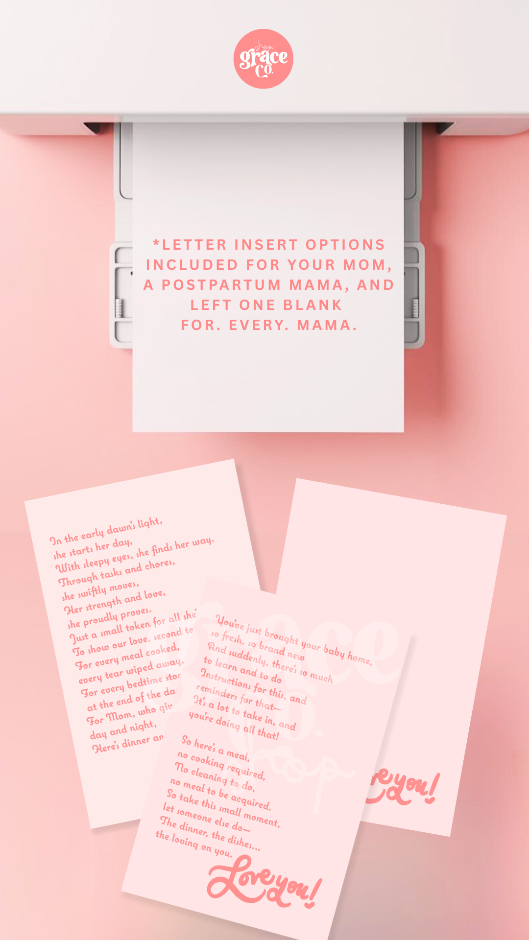 Dinner and Dishes for Mom | Mini Printable Set