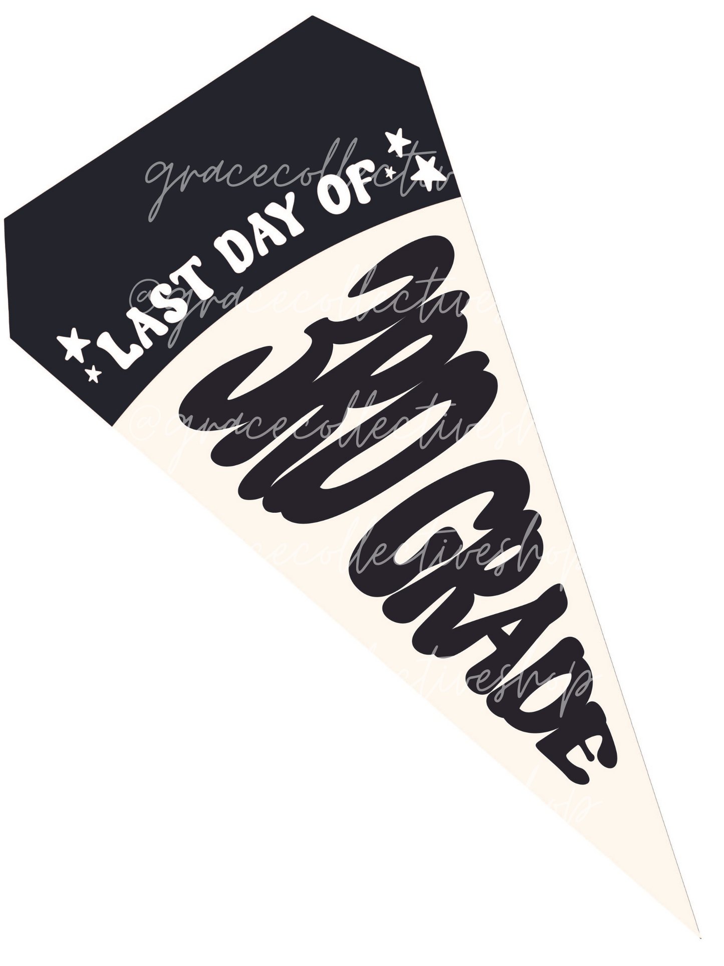 Last Day of School Classic | Pennant Printable Set