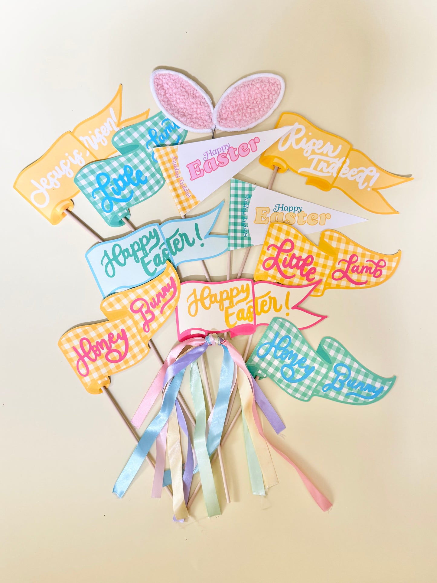 Easter Tags + Pennant Flags 26 | Printable Gift Tags and Pennant Flags