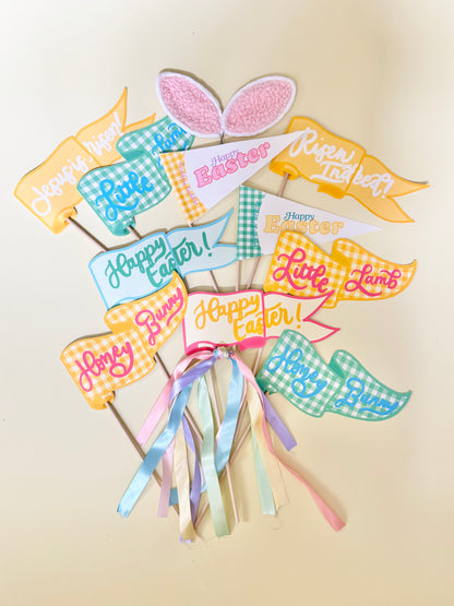 Easter Tags + Pennant Flags 26 | Printable Gift Tags and Pennant Flags