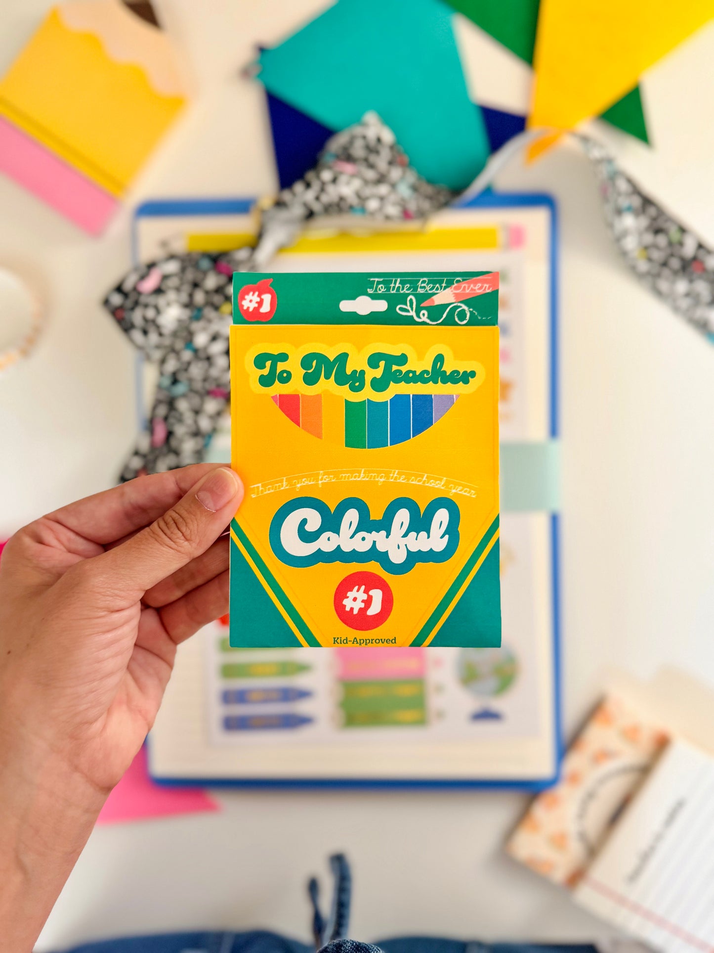 Cena y platos para la vuelta al cole | Mini set imprimible