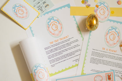 Easter Bunny Letters | Printable Set