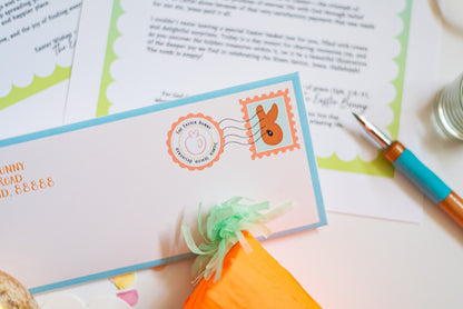 Easter Bunny Letters | Printable Set