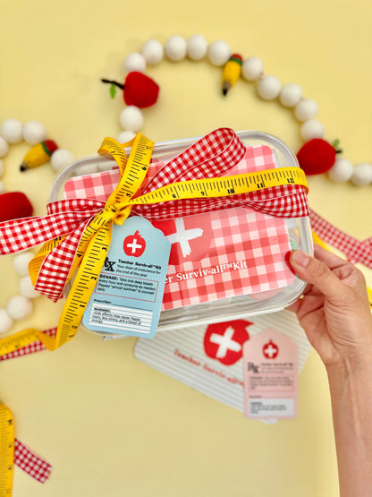 End of the Year Teacher Survival Kit | Printable Teacher Appreciation Gift Tags