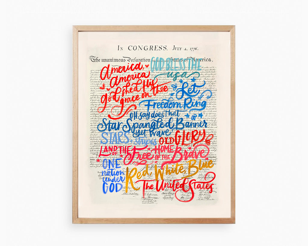 Declarate America | Printable Art