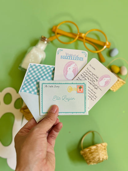 Editable Easter Bunny Letter | DIY Template