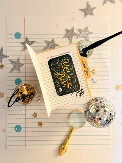 Tortured Teacher Dept. | Gift Card Holder Printable