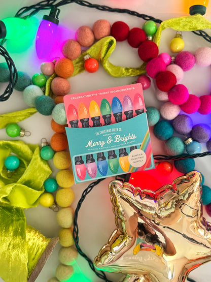 Retro Vintage Christmas Light Gift Card Holder | Christmas Printable