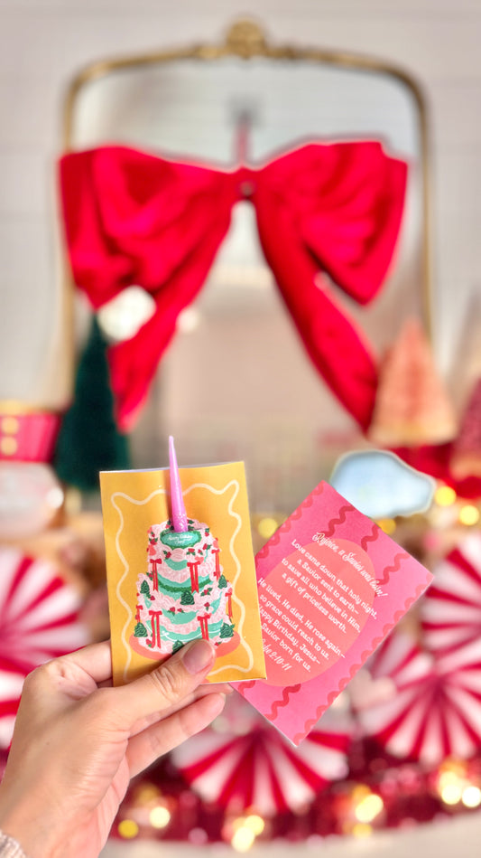 Happy Birthday, Jesus! Cards | Mini Printable Set