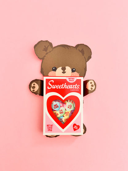 Teddy Bear Gram | Valentine Card Printable