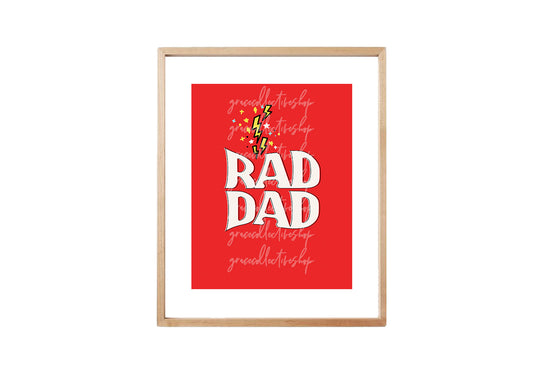 Rad Dad | Printable Art