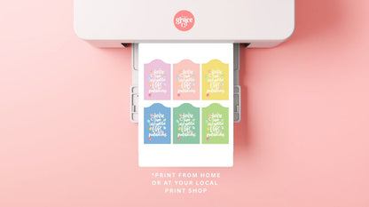 SupercalifragilisticEGGS Easter Gift Tag | Printable Page