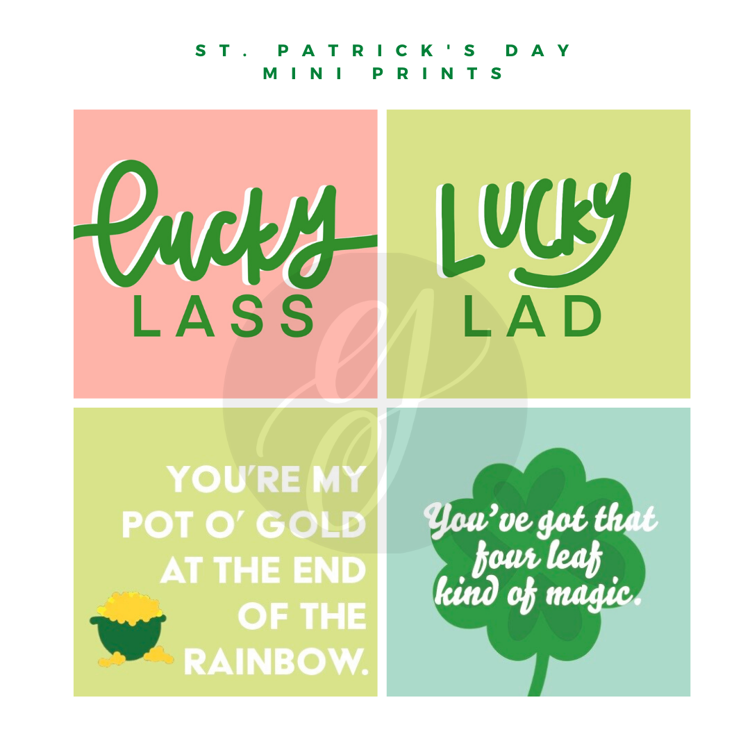 St Patrick's Day | Printable Party Set
