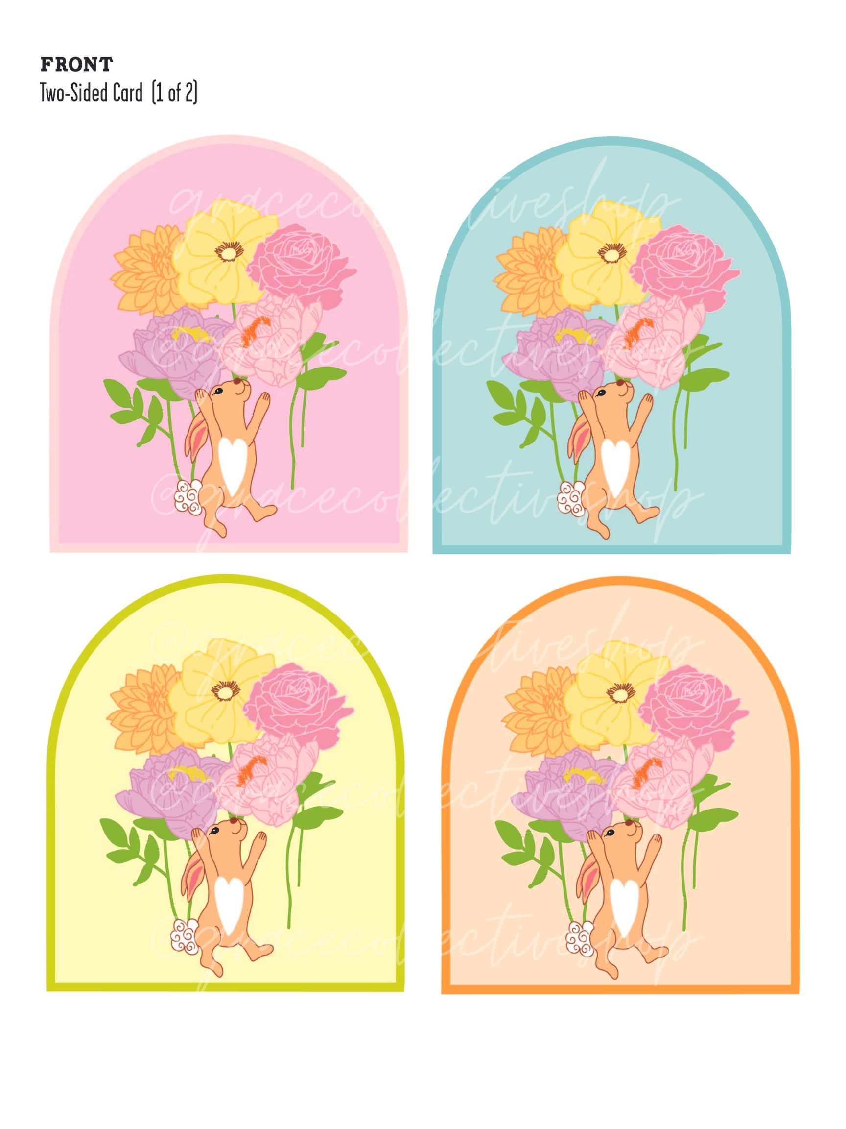 Easter Acrylic Tags  Letter Tags – Grace and Roses Co
