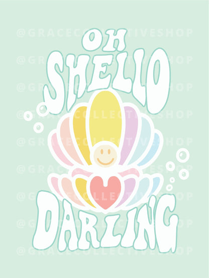 Oh Shello Darling | Printable Art