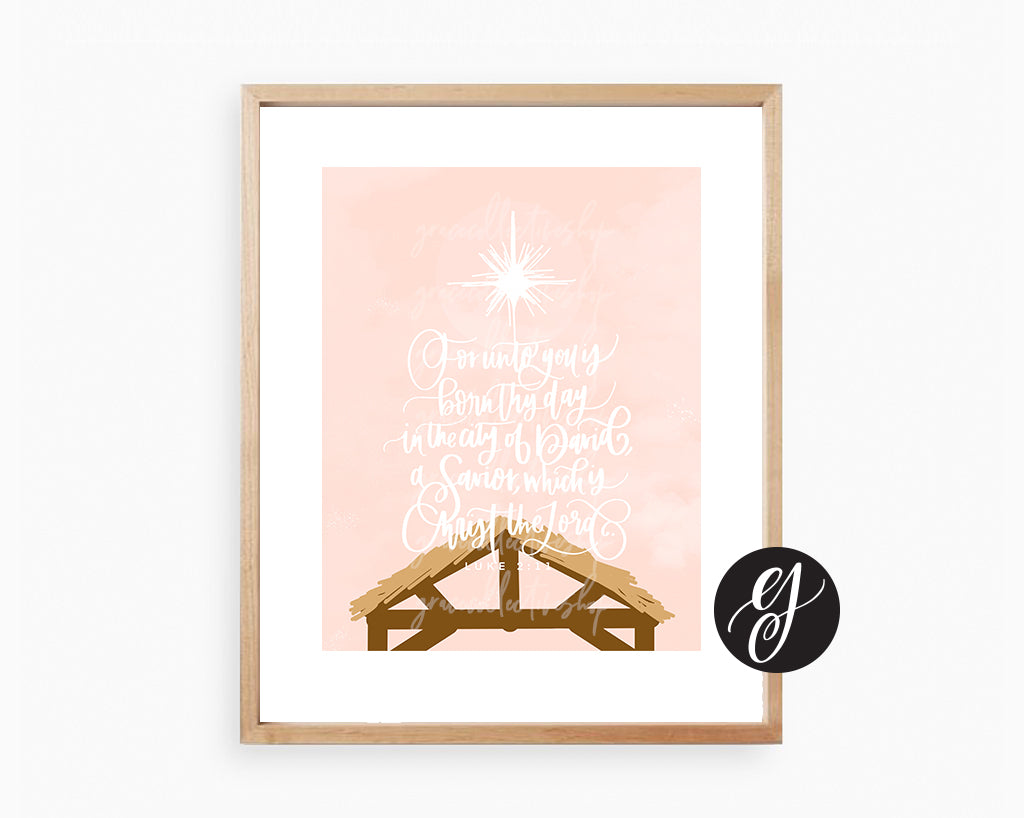 Nativity | Printable Art