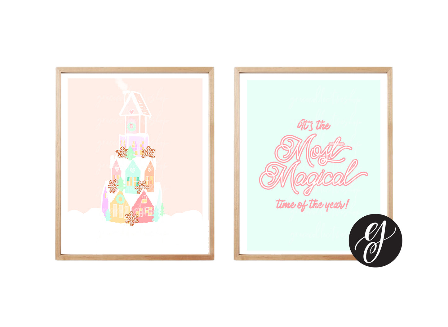 Pastel Gingerhouse Set | Activity Set