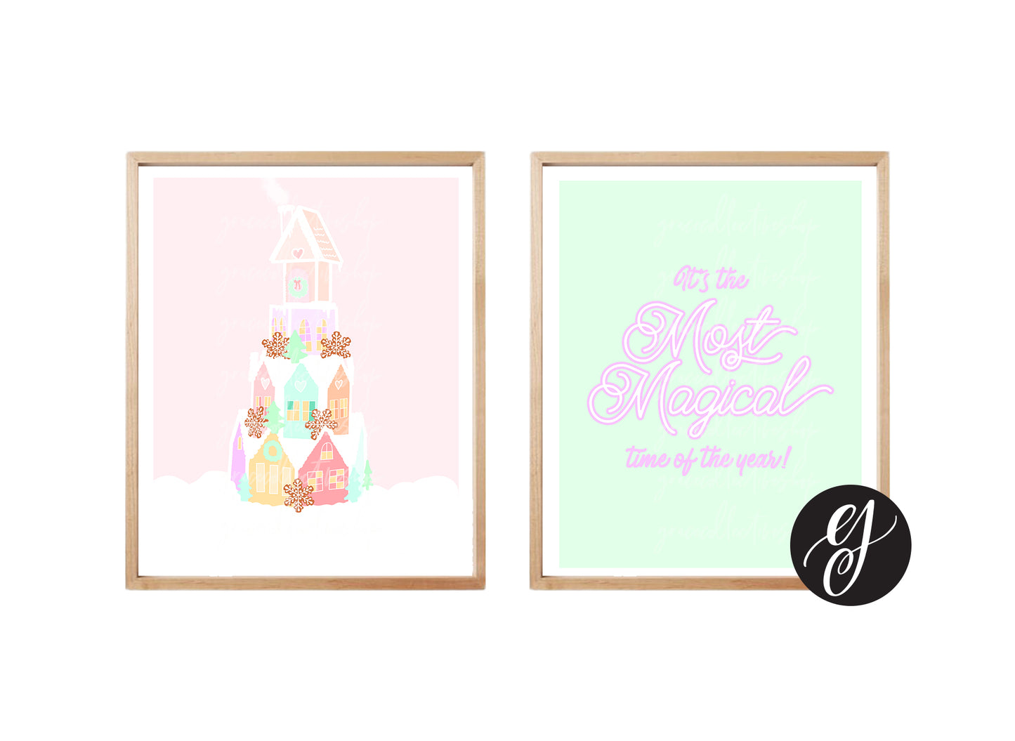 Pastel Gingerhouse Set | Activity Set