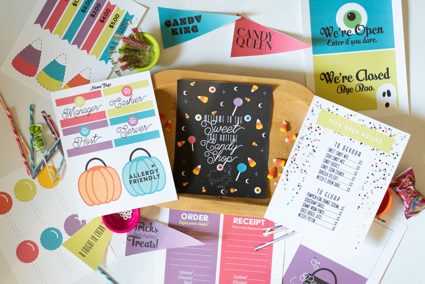Rotten Candy Stand | Printable Activity Set