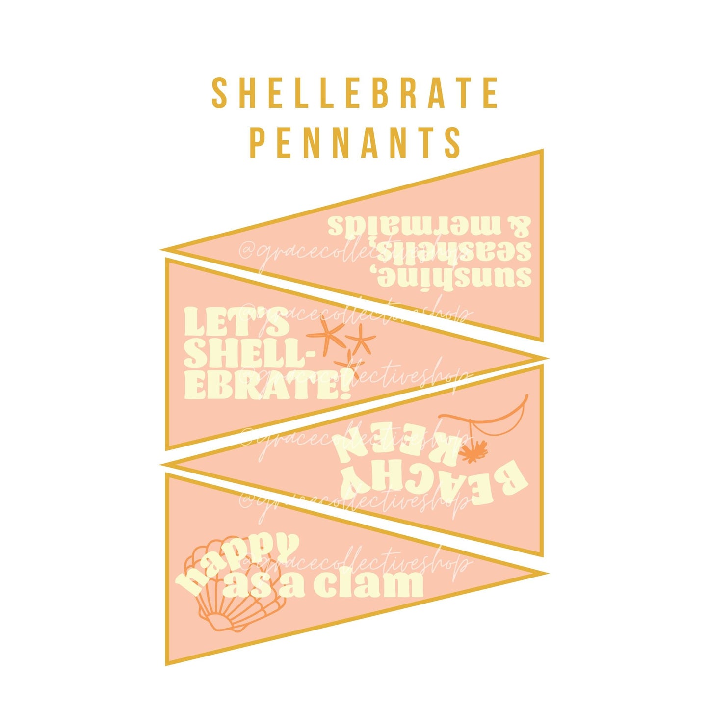 Shellebrate Good Times | Printable Party Set