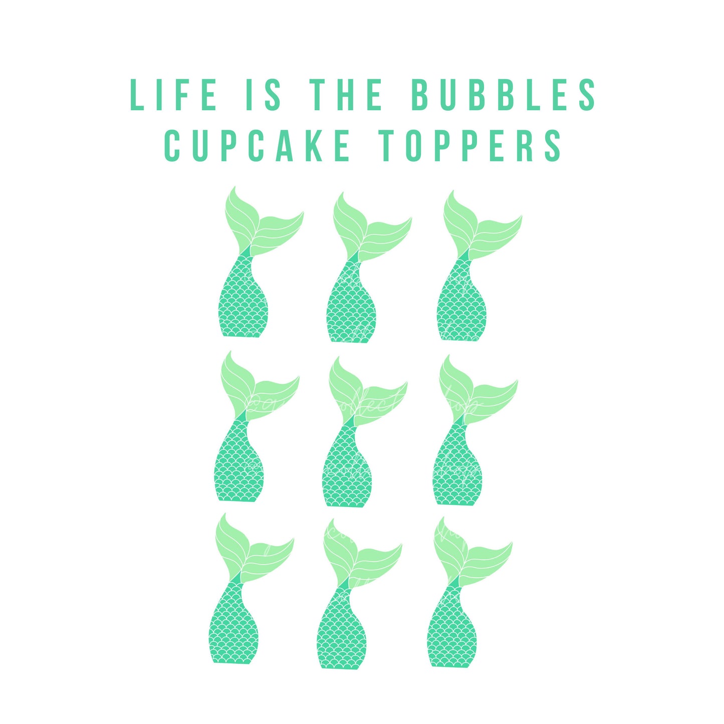 Life is the Bubbles | Printable Party Set